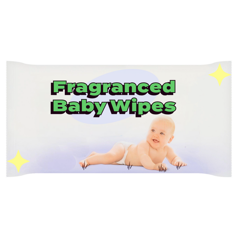 Sensitive Fragranced Baby Wipes 60 Per Pack