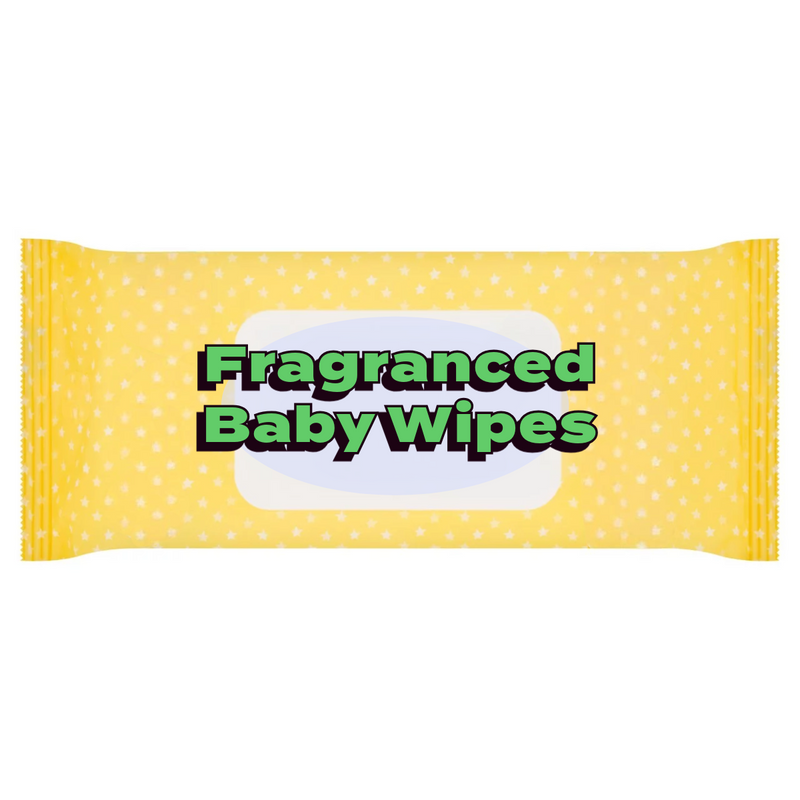 Sensitive Fragranced Baby Wipes 60 Per Pack