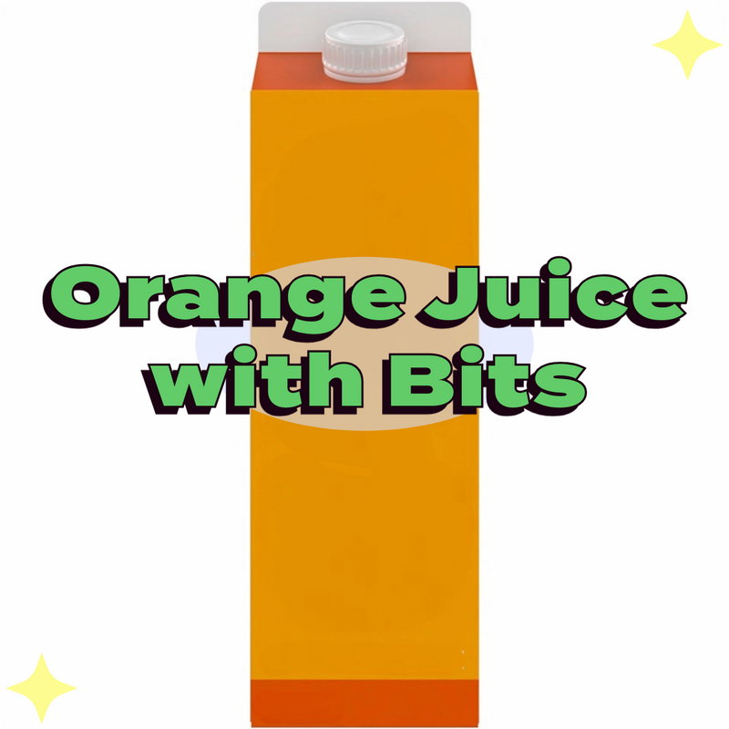 Pure Squeezed 100% Orange Juice with Bits Not From Concentrate 1 Litre