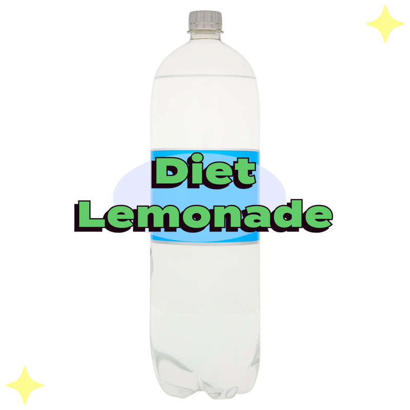 Diet Sparkling Lemonade 2 Litre Bottle