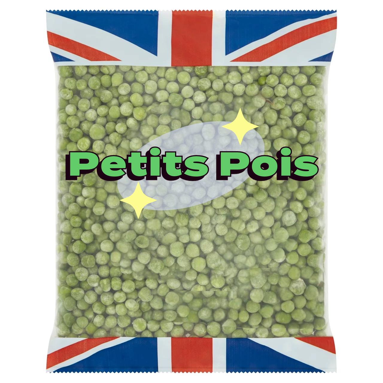 Frozen British Petits Pois 750g [Retailer's Own Brand]