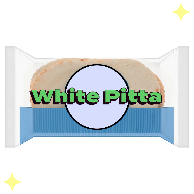 White Pitta Bread 1x6