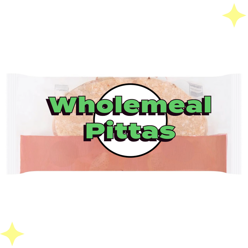 Wholemeal Pitta Bread 1x6