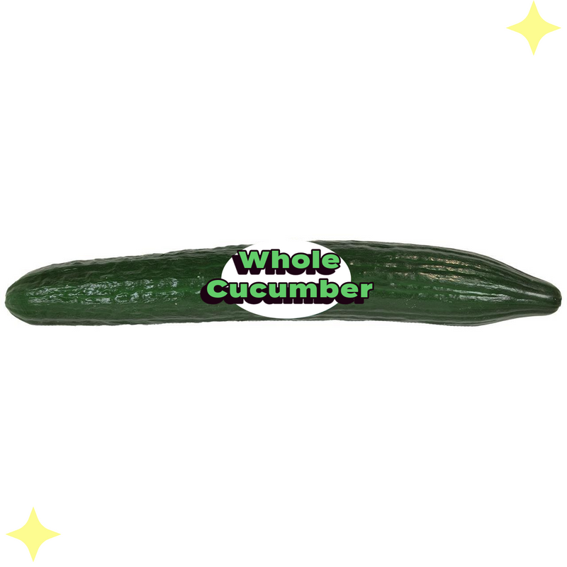 Cucumber Whole Each (Size may vary)