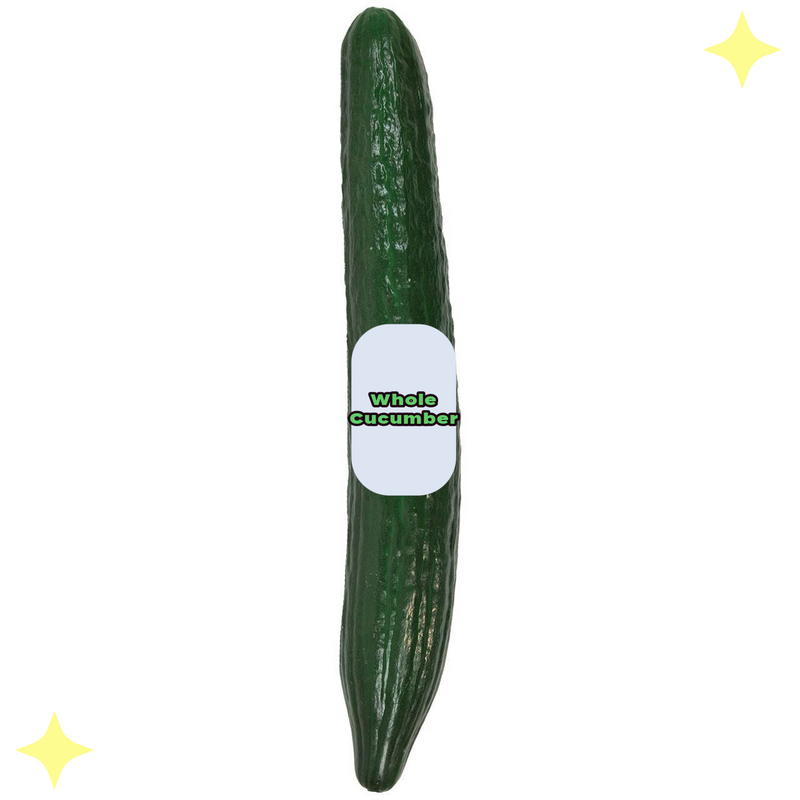 Cucumber Whole Each (Size may vary)