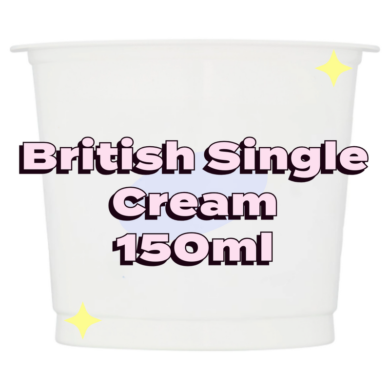 British Single Fresh Cream 150ml