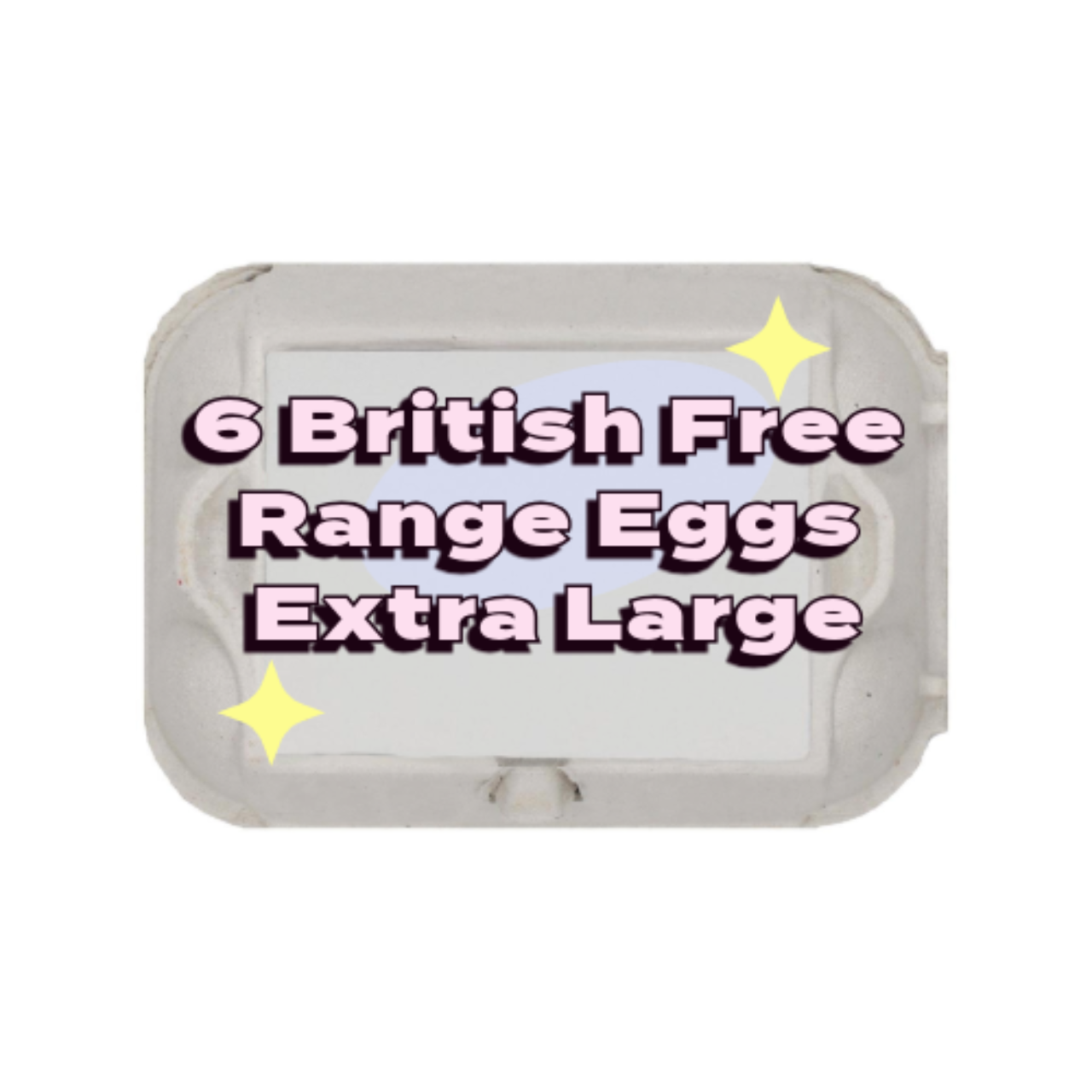 British Free Range Eggs Extra Large x6 [Retailer's Own Brand]