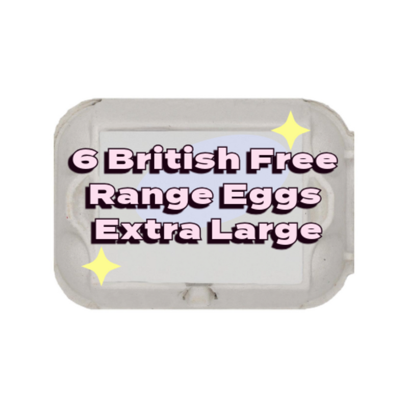 British Free Range Eggs Extra Large x6