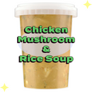 Chicken, Mushroom & Rice Soup 600g [Retailer's Own Brand]