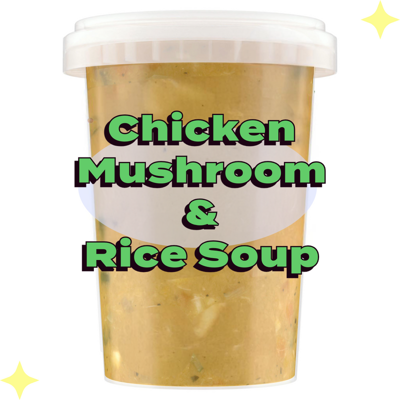 Chicken, Mushroom & Rice Soup 600g