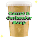 Carrot & Coriander Soup 600g [Retailer's Own Brand]