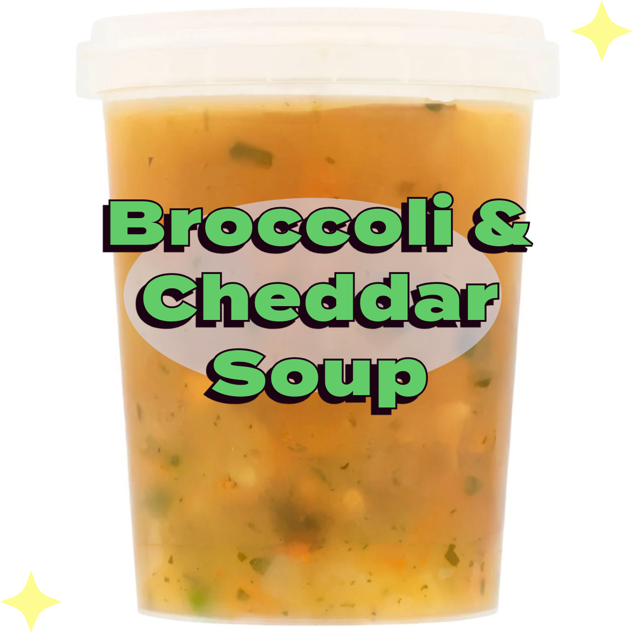Broccoli & Cheddar Soup 600g [Retailer's Own Brand]