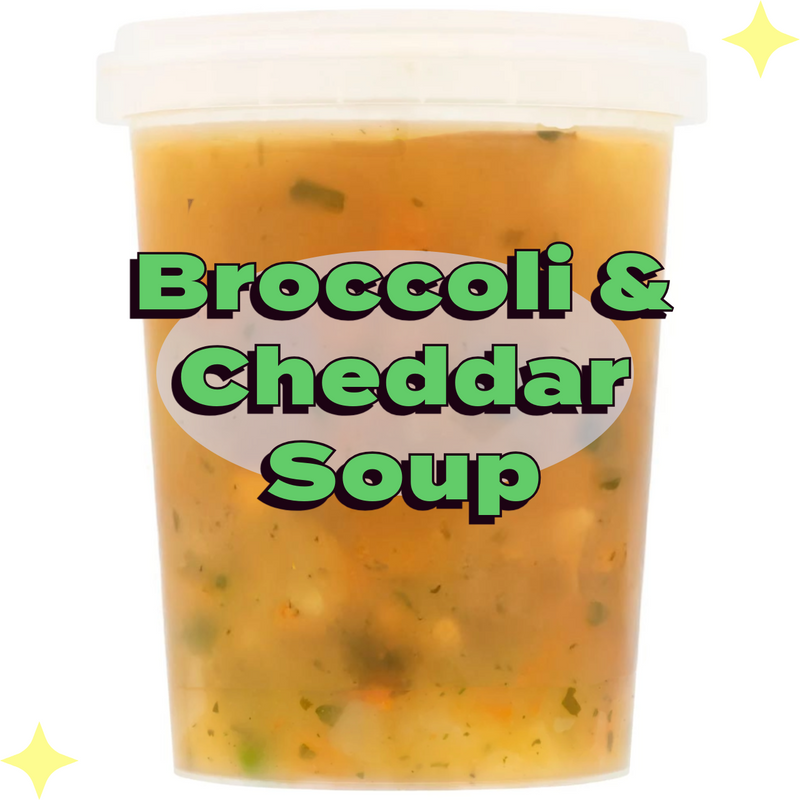 Broccoli & Cheddar Soup 600g