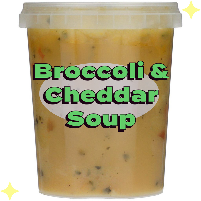 Broccoli & Cheddar Soup 600g