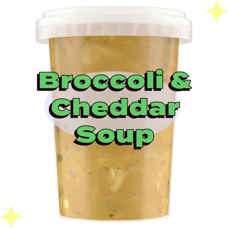 Broccoli & Cheddar Soup 600g