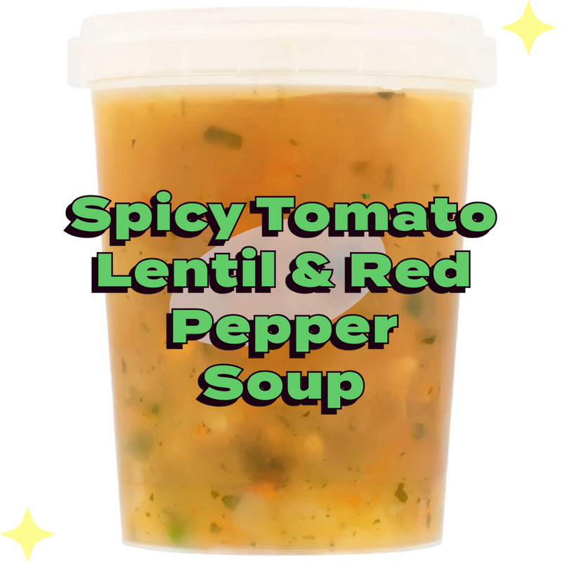 Spicy Tomato, Lentil & Red Pepper Soup 600g