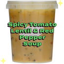 Spicy Tomato, Lentil & Red Pepper Soup 600g [Retailer's Own Brand]