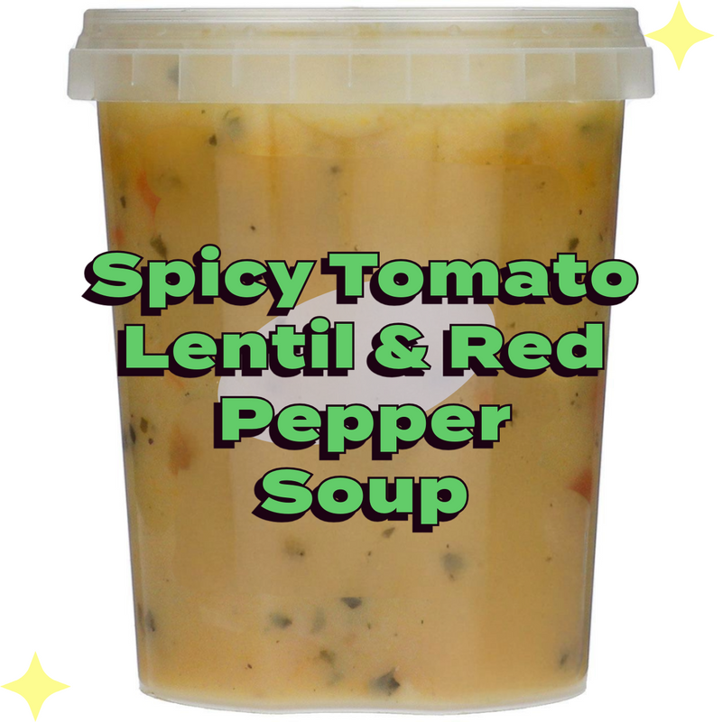 Spicy Tomato, Lentil & Red Pepper Soup 600g