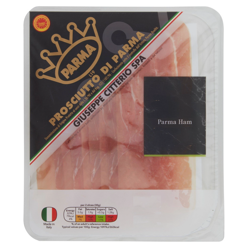 Italian Parma Ham Slices 80g