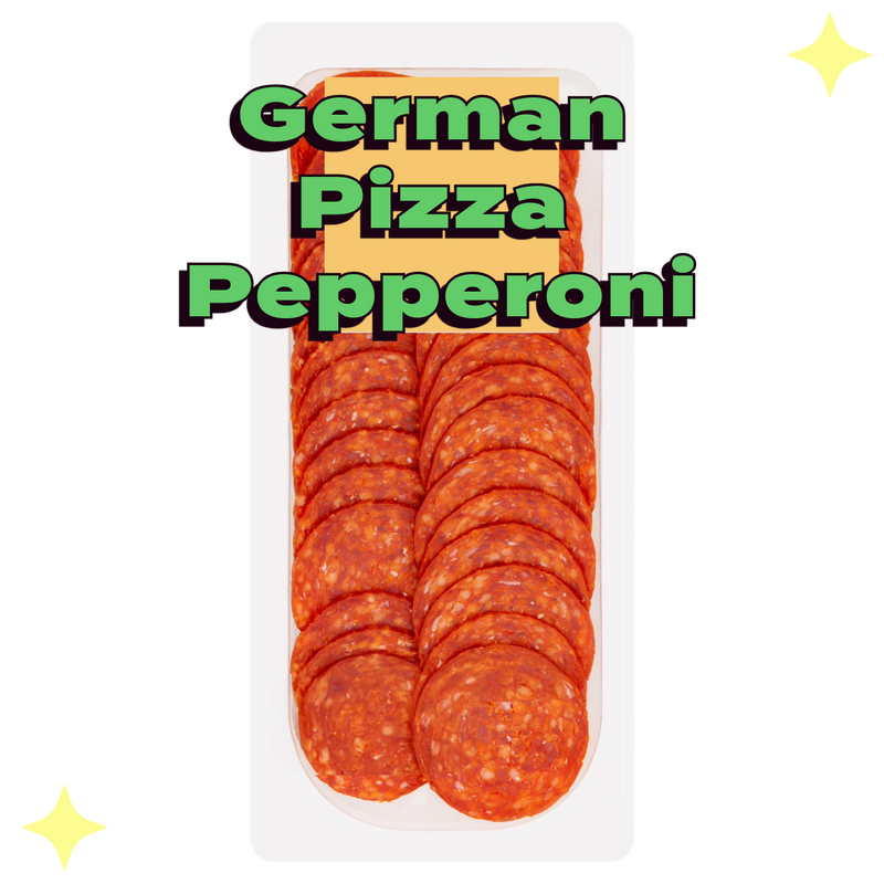 German Pizza Pepperoni Slices 90g