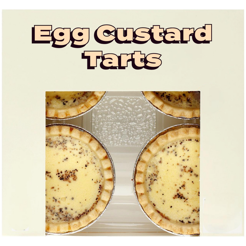 Egg Custard Tarts 4x81g