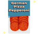 German Pizza Pepperoni Slices 90g