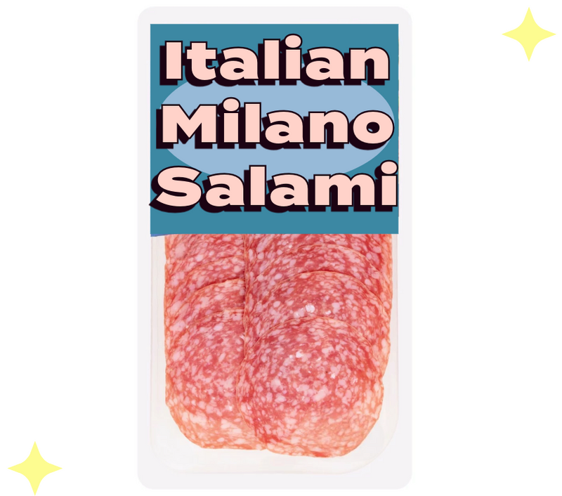 Italian Milano Salami Slices 86g