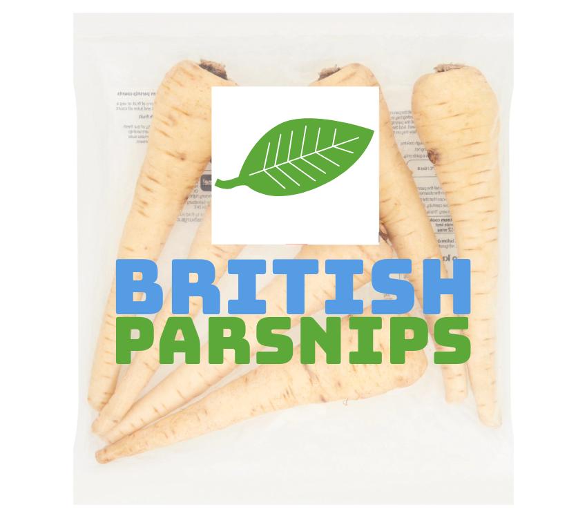 British Parsnips 500g