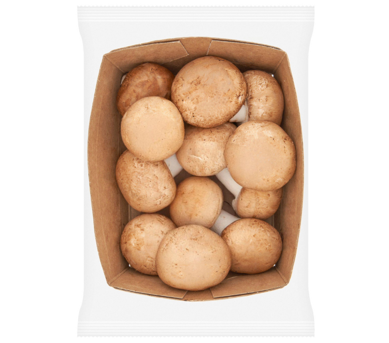 Closed Cup Chestnut Mushrooms 300g