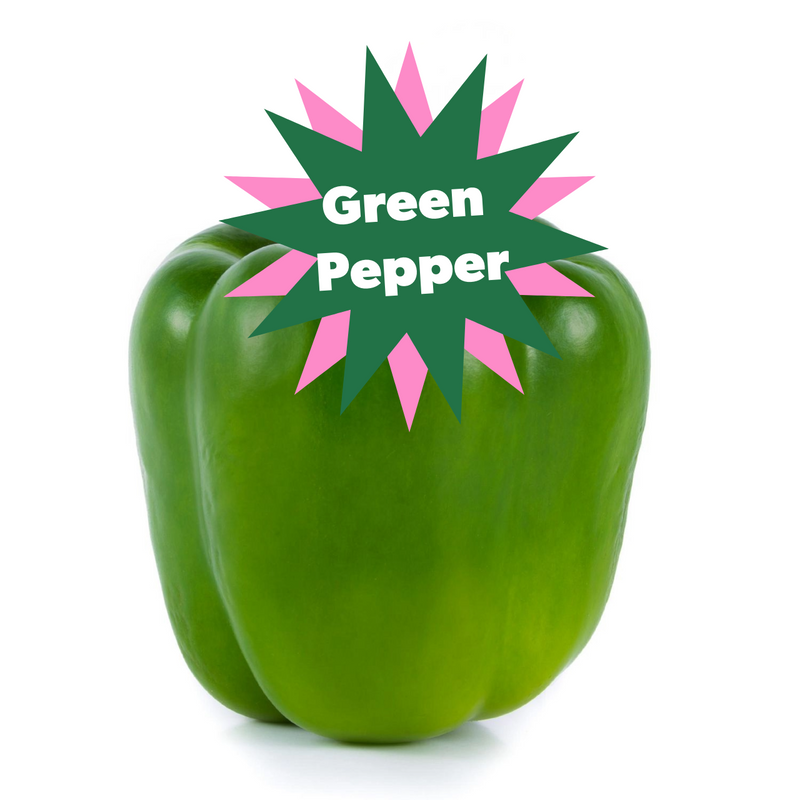 Green Pepper Each (Size may vary)