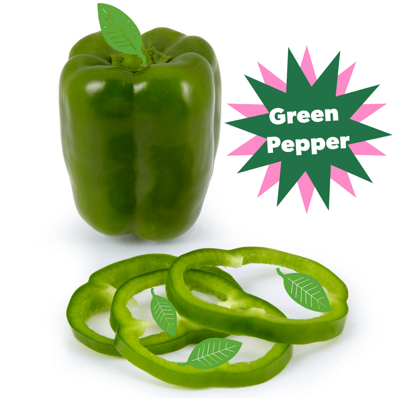 Green Pepper Each (Size may vary)