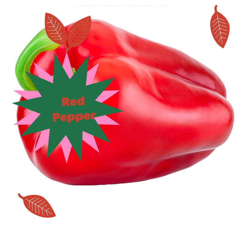 Red Pepper Each (Size may vary)