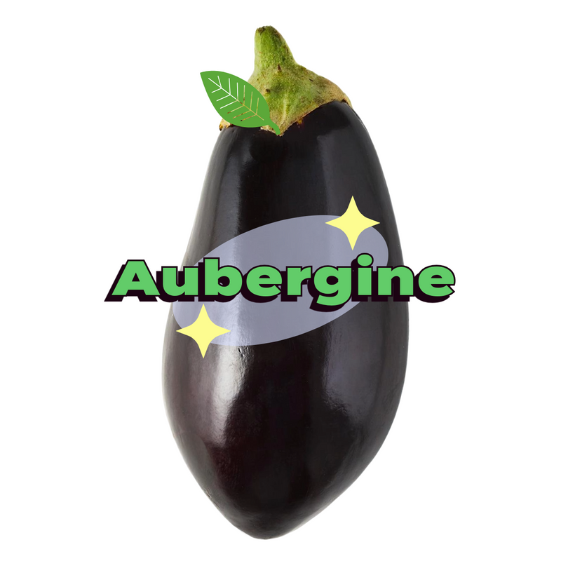 Aubergine Each (Size may vary)