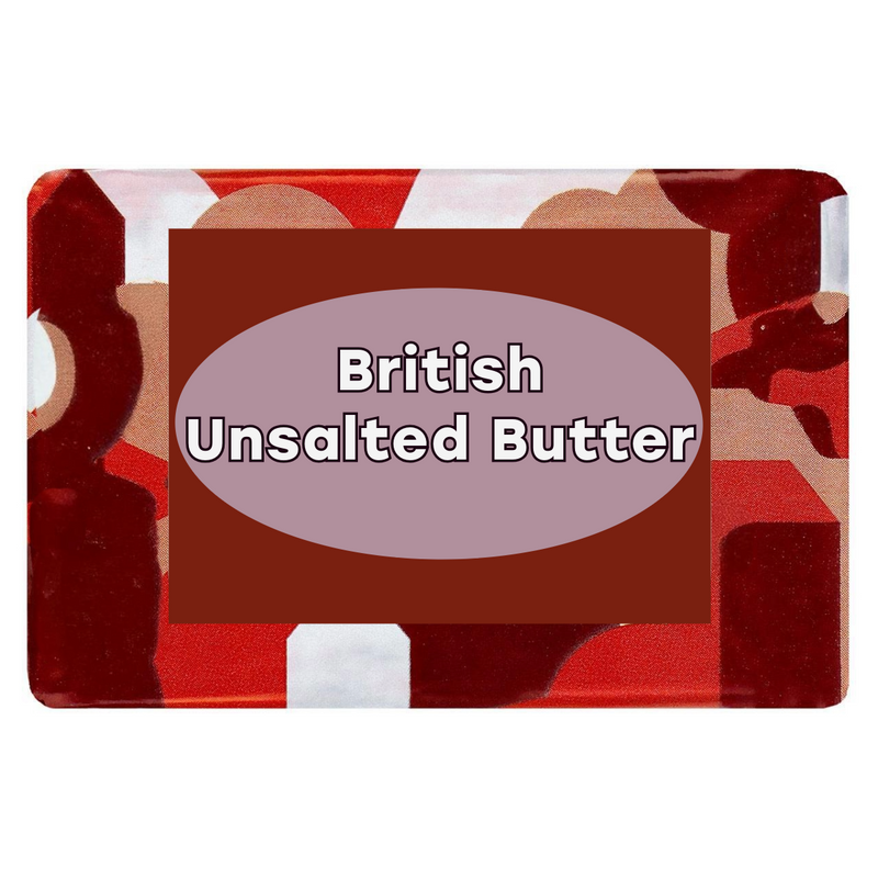 British Unsalted Block Butter 250g