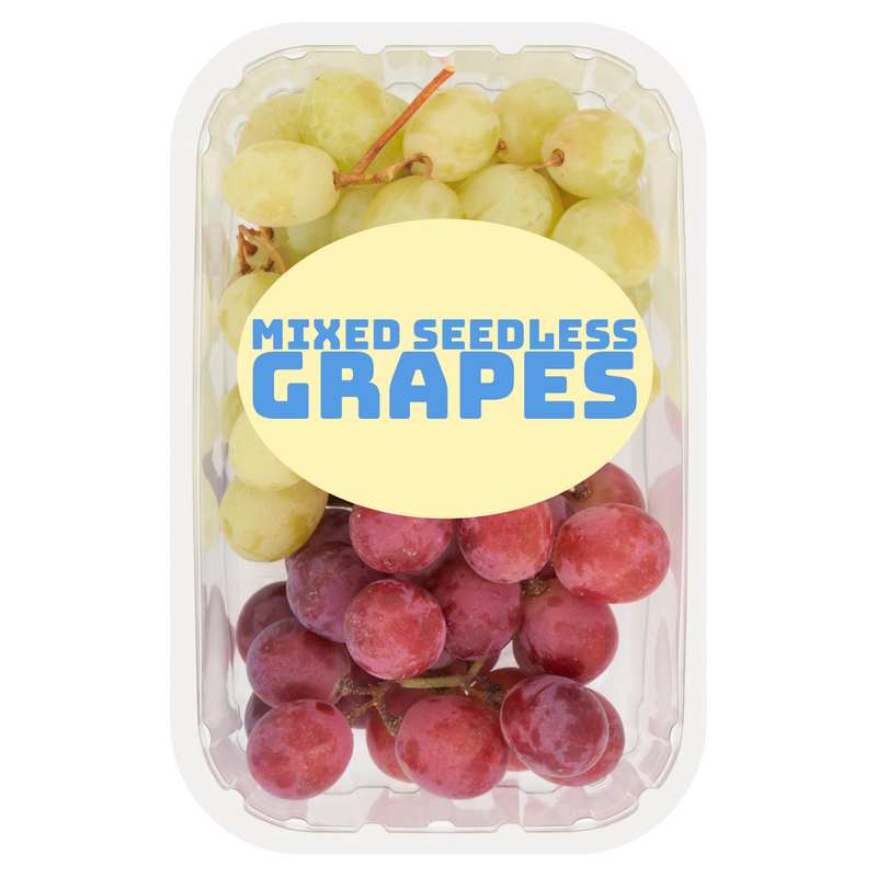 Red & White Seedless Grapes 500g