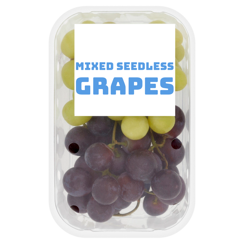 Red & White Seedless Grapes 500g