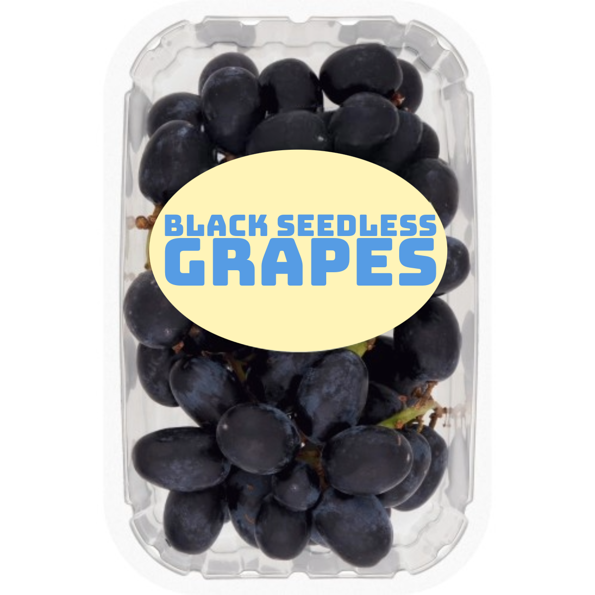 Black Seedless Grapes 500g