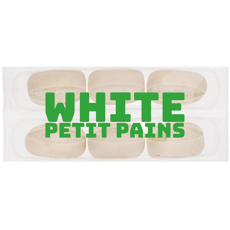 Bake at Home White Petit Pains x6