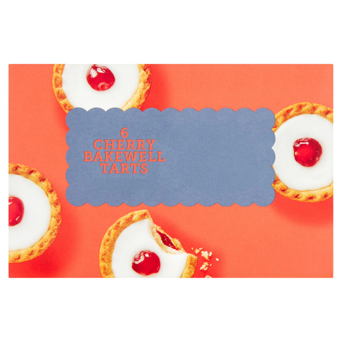 Cherry Bakewells Cakes 6 Pack [Retailer's Own Brand]