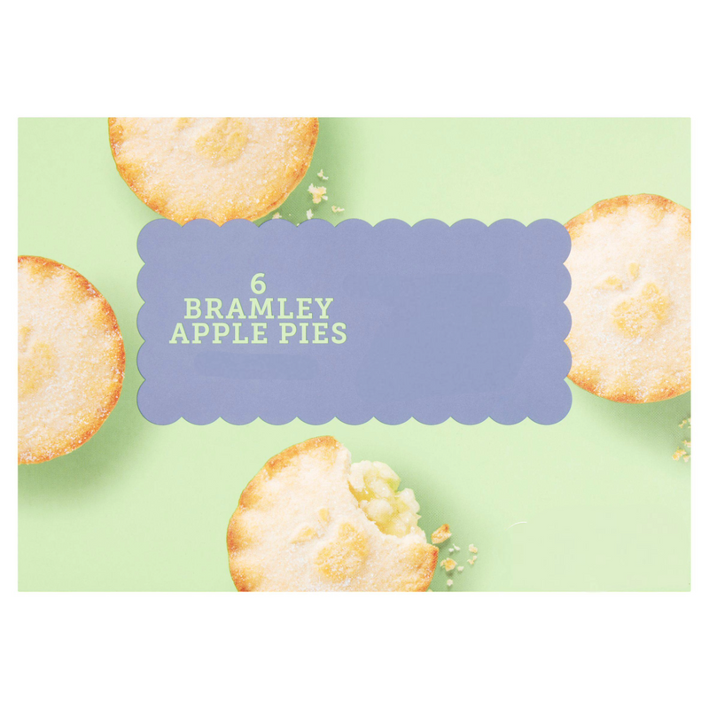 Bramley Apple Pies x6 [Retailer's Own Brand]