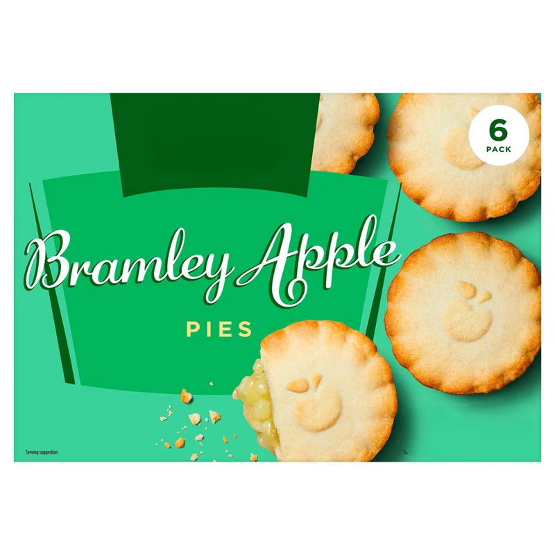 Bramley Apple Pies x6 [Retailer's Own Brand]