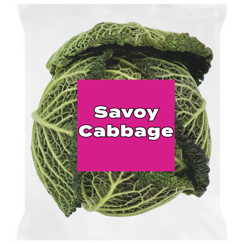 Savoy Cabbage Each ( Size may vary )