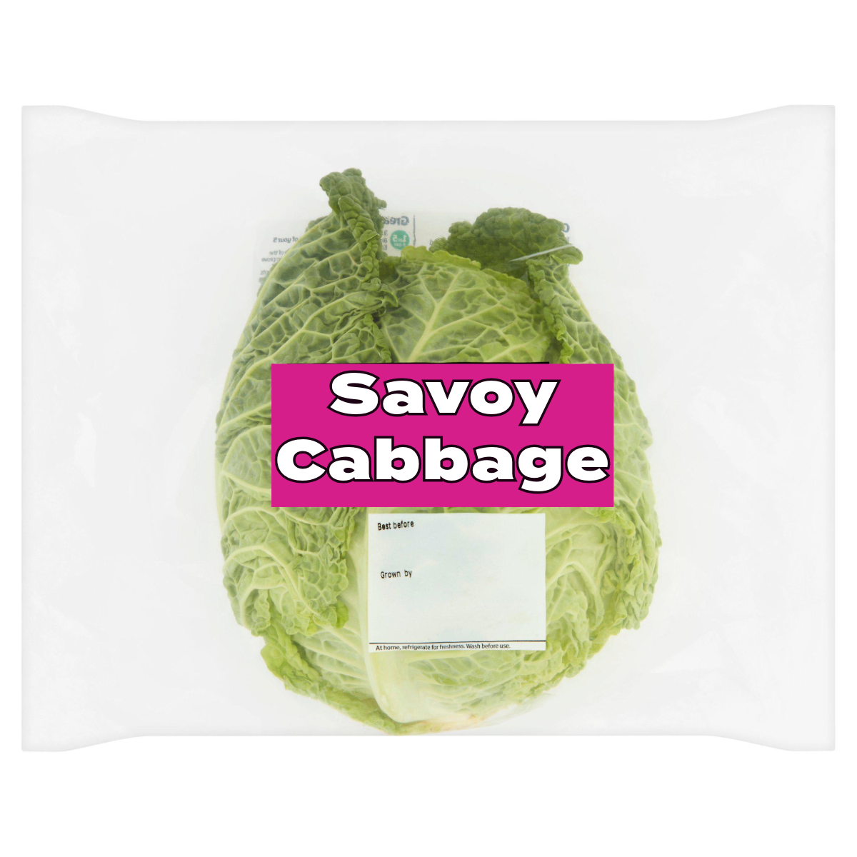 Savoy Cabbage Each ( Size may vary )
