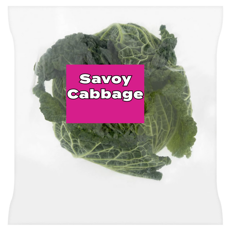 Savoy Cabbage Each ( Size may vary )