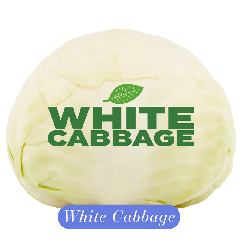 White Cabbage Loose Each ( Size may vary )