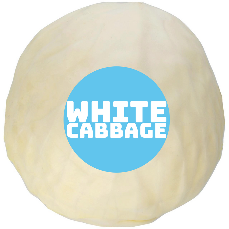 White Cabbage Loose Each ( Size may vary )