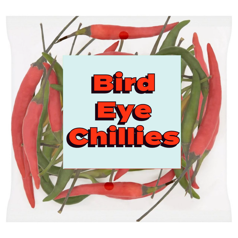 Bird Eye Chillies (Red or Green)  20g