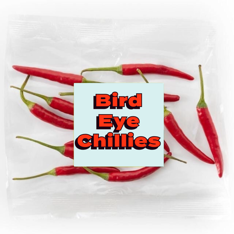 Bird Eye Chillies (Red or Green)  20g