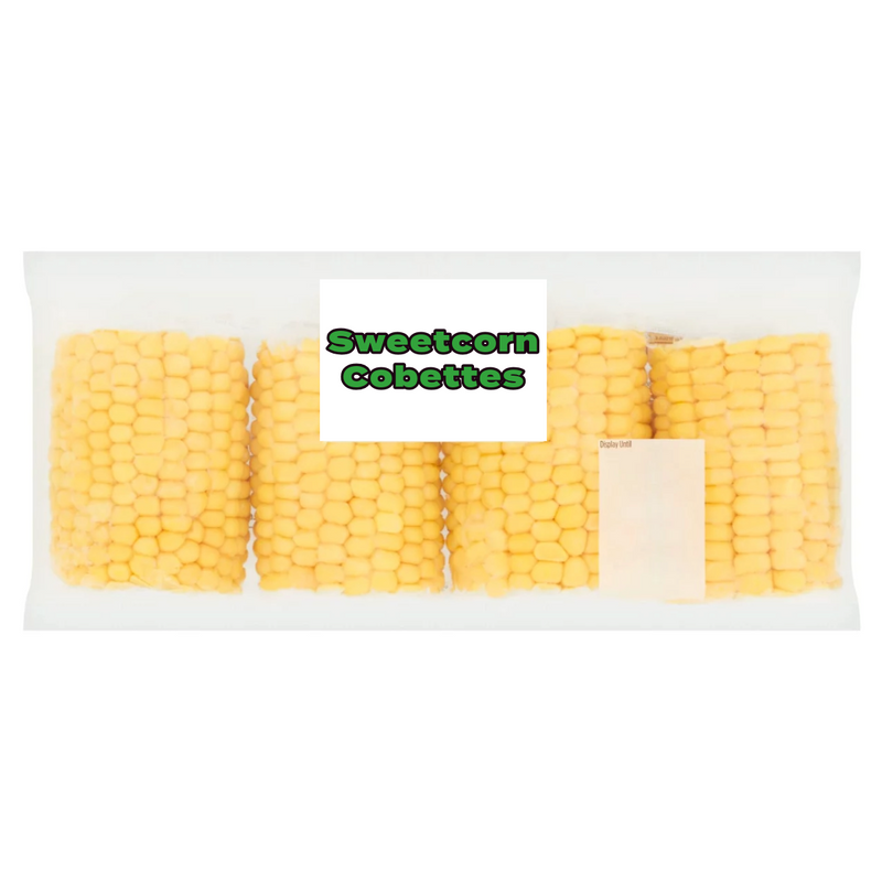 Sweetcorn Cobettes x4