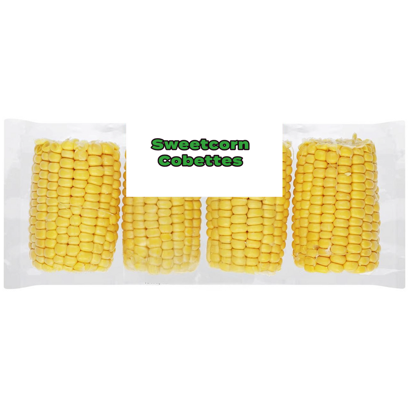 Sweetcorn Cobettes x4